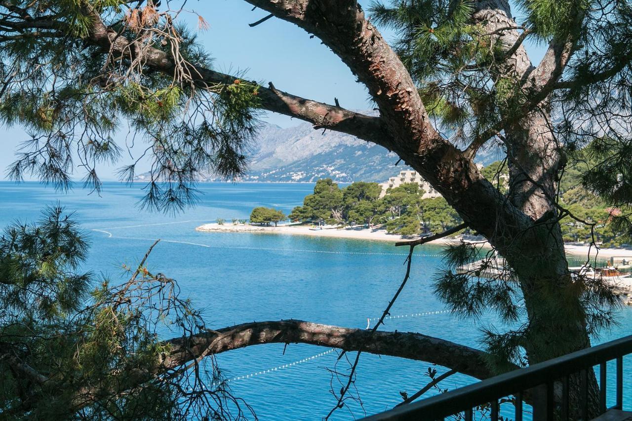 Apartments By The Sea Brela, Makarska - 16950 ภายนอก รูปภาพ